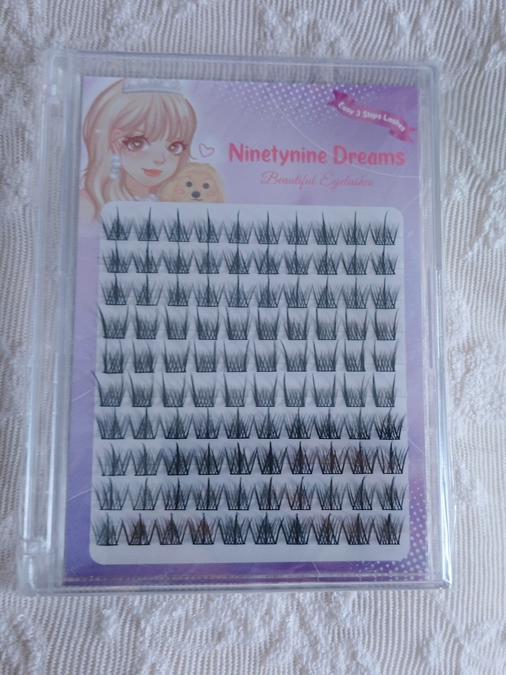 100PCs Easy-Three-Steps Lashes